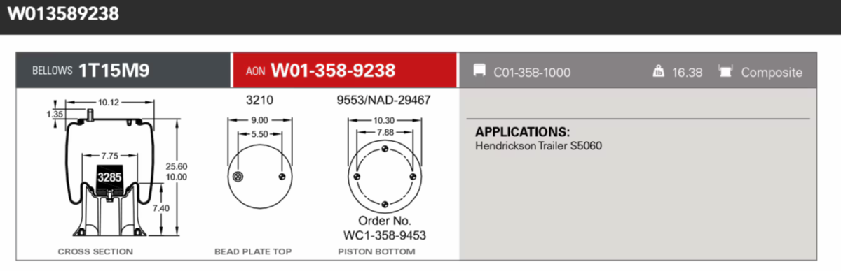 Firestone Airsping 9238