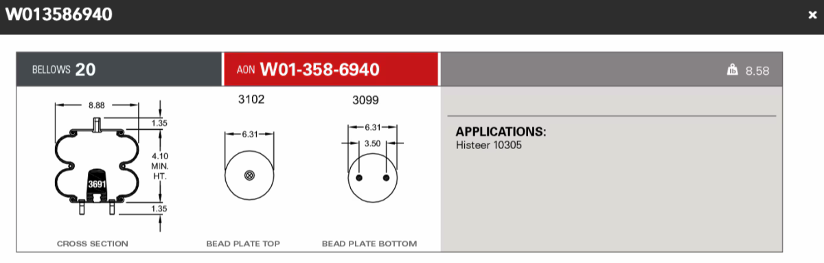 Firestone Airsping 6940