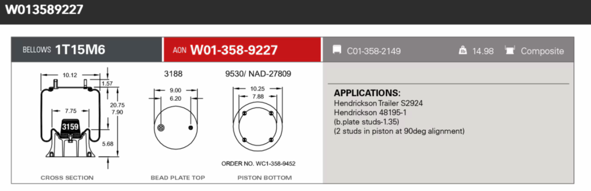 Firestone Airsping 9227