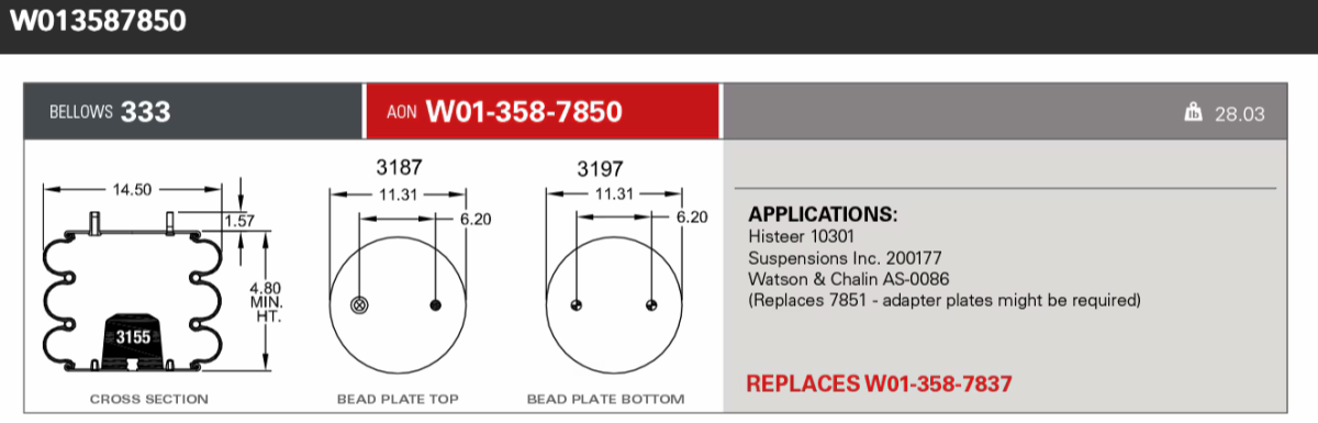 Firestone Airsping 7850