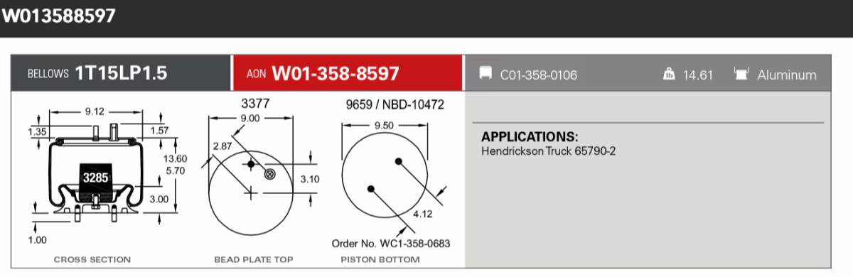 Firestone Airsping 8597