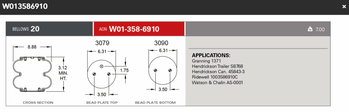 Firestone Airsping 6910