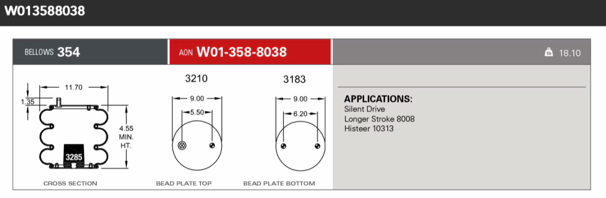 Firestone Airsping 8038