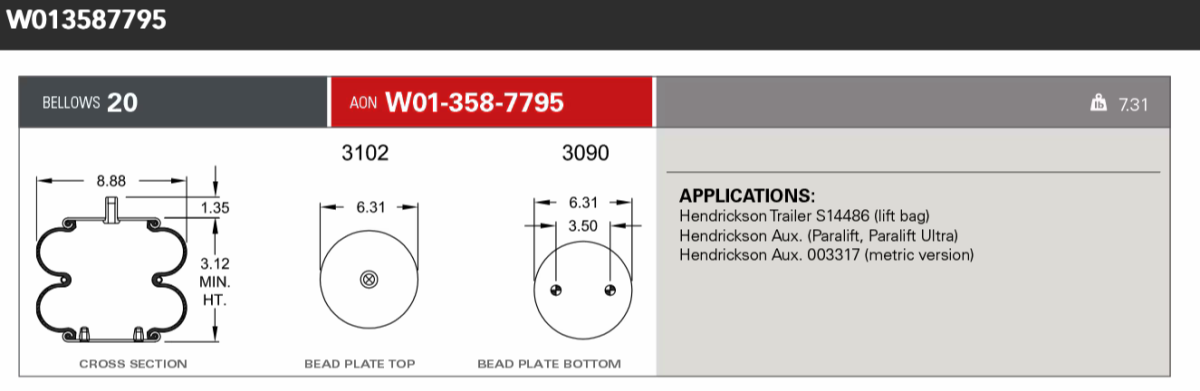 Firestone Airsping 7795