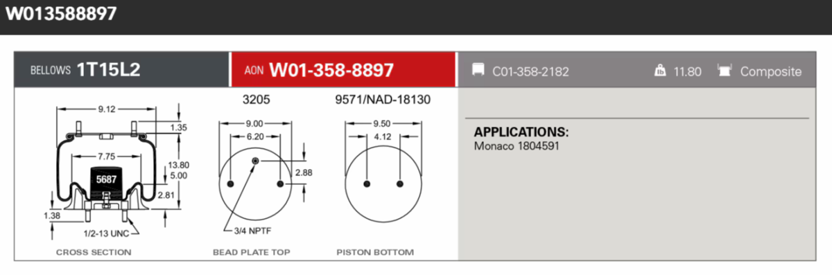 Firestone Airsping 8897