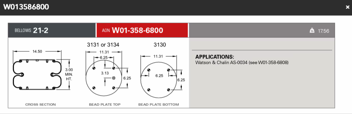 Firestone Airsping 6800