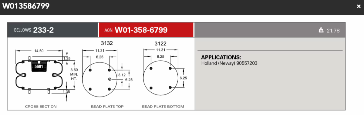 Firestone Airsping 6799