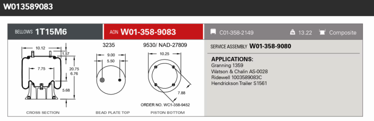 Firestone Airsping 9083
