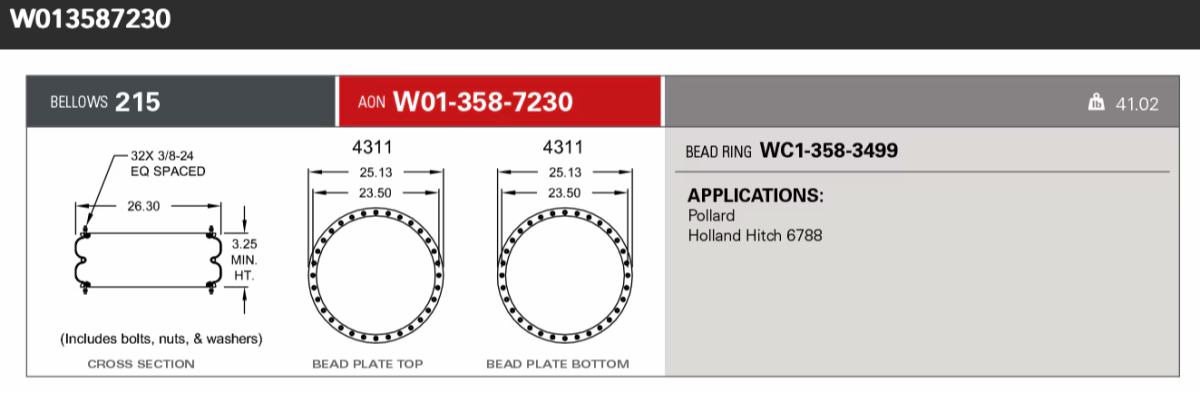 Firestone Airsping 7230
