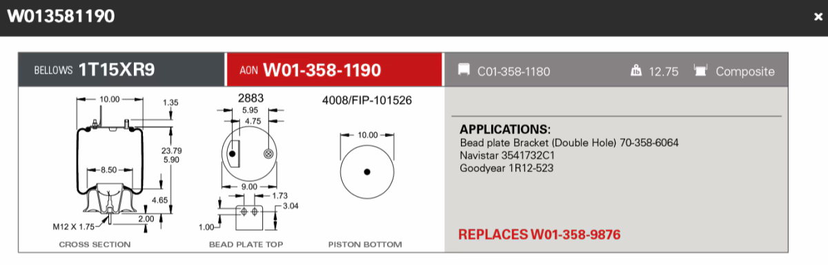 Firestone Airsping 1190