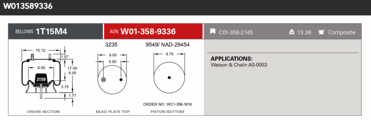 Firestone Airsping 9336