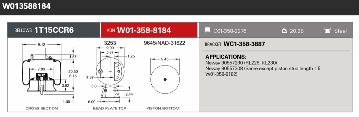 Firestone Airsping 8184
