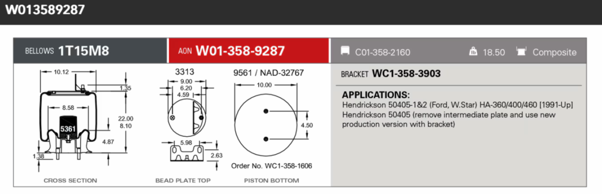 Firestone Airsping 9287