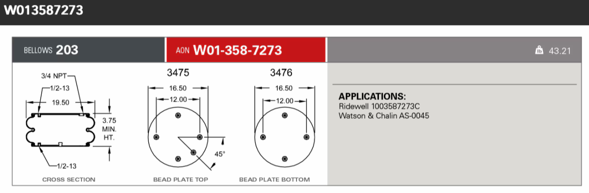 Firestone Airsping 7273