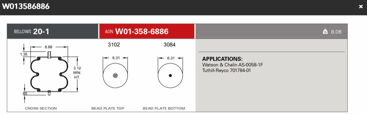 Firestone Airsping 6886