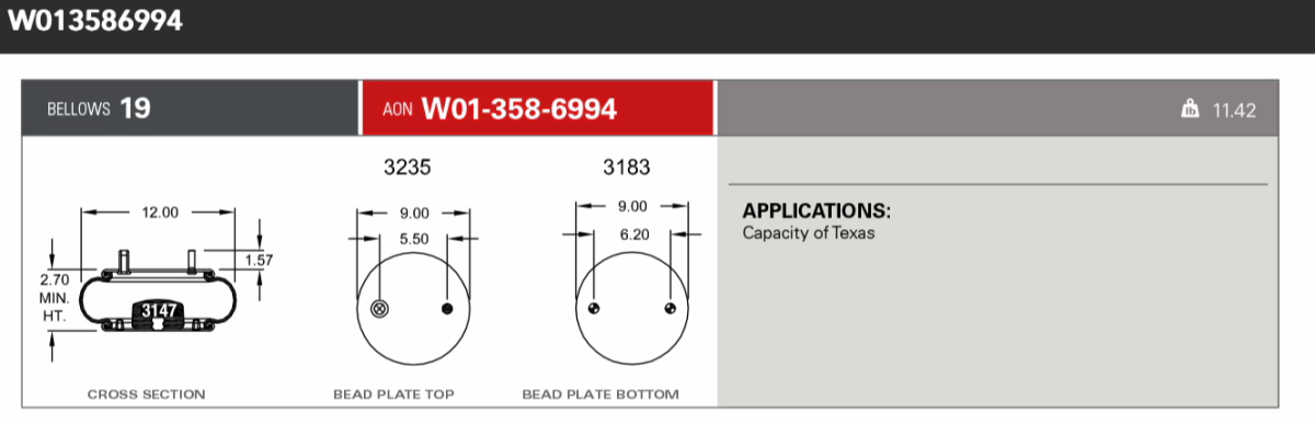 Firestone Airsping 6994