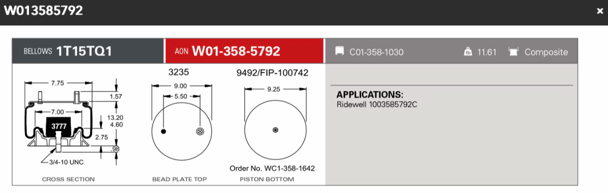 Firestone Airsping 5792