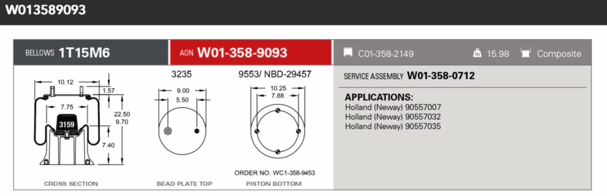 Firestone Airsping 9093