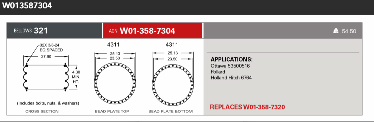 Firestone Airsping 7304