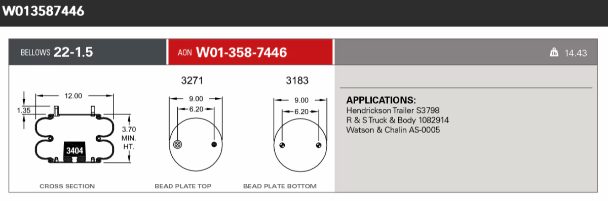 Firestone Airsping 7446