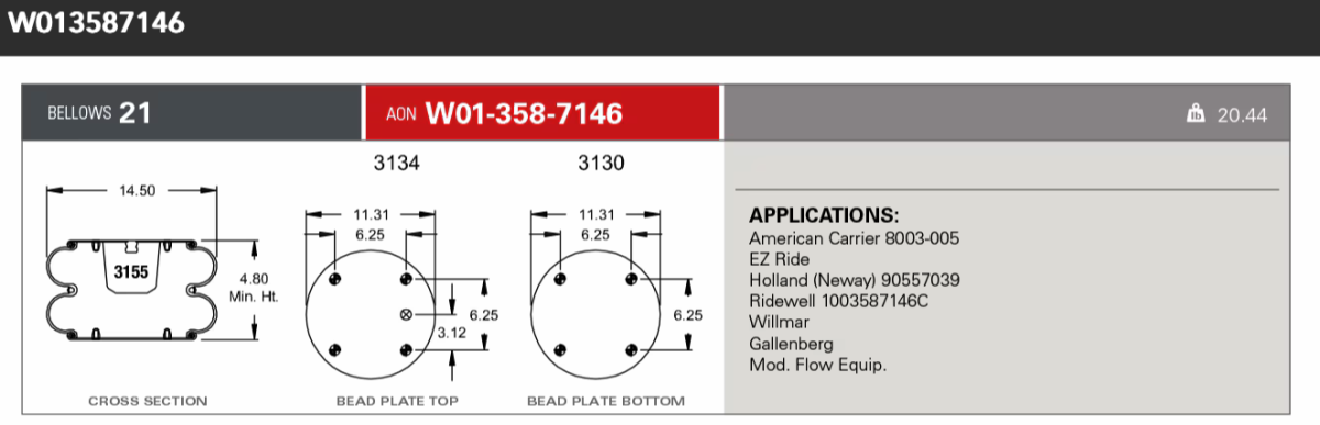 Firestone Airsping 7146