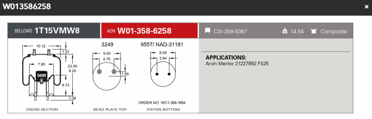 Firestone Airsping 6258