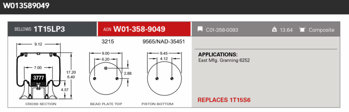 Firestone Airsping 9049