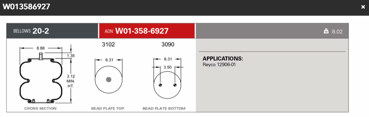 Firestone Airsping 6927
