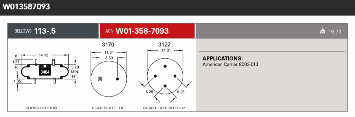 Firestone Airsping 7093