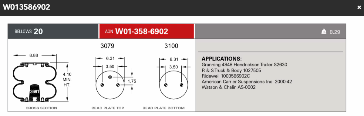Firestone Airsping 6902