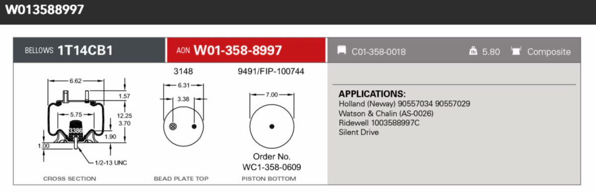 Firestone Airsping 8997