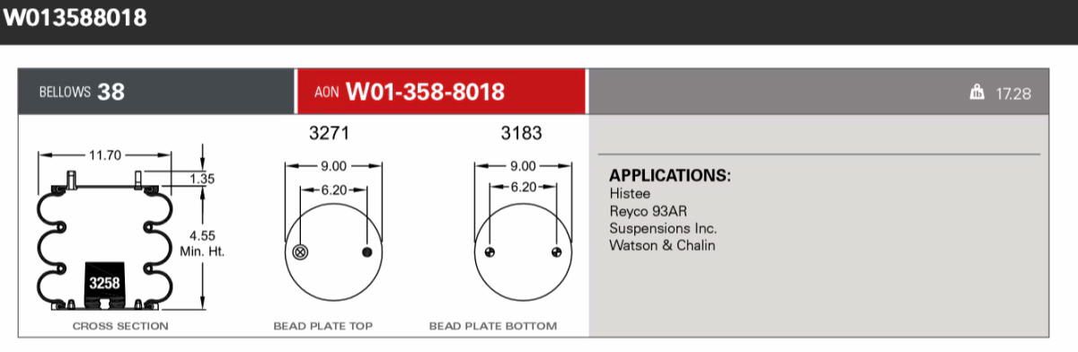 Firestone Airsping 8018
