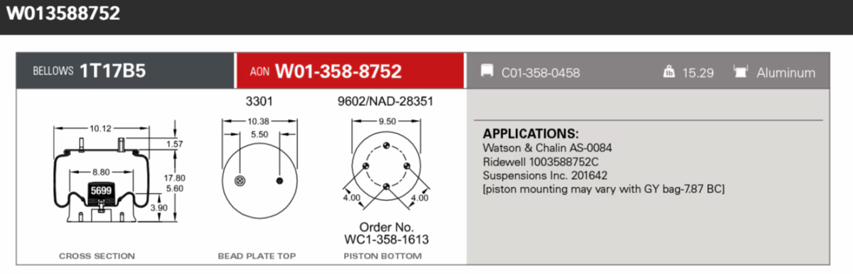 Firestone Airsping 8752