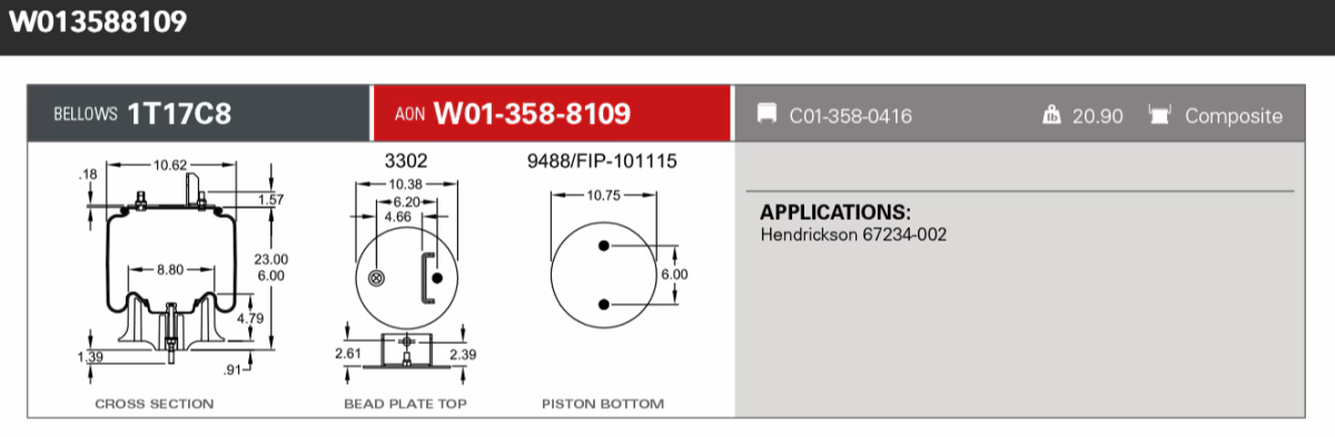 Firestone Airsping 8109