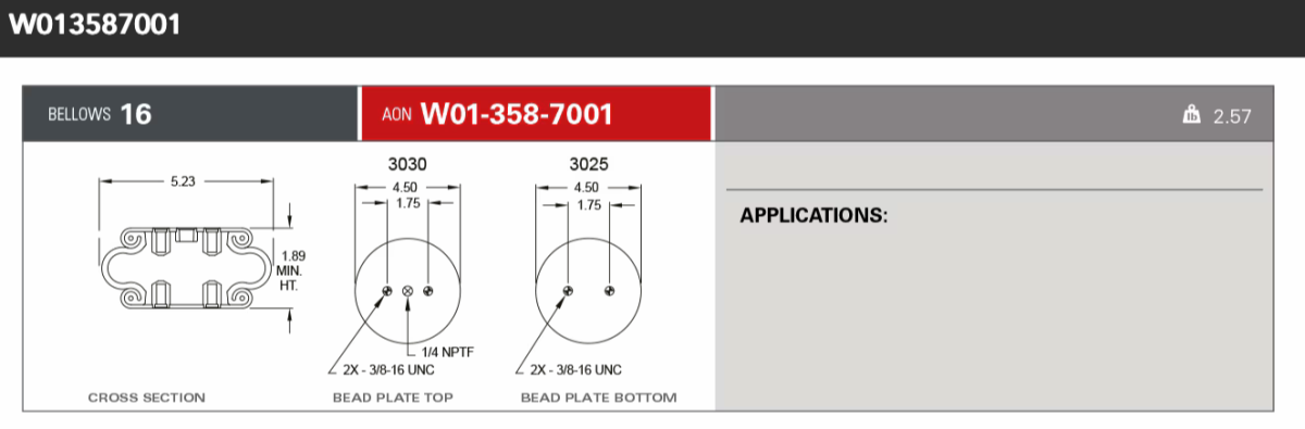 Firestone Airsping 7001