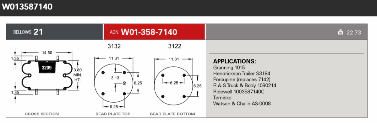 Firestone Airsping 7140