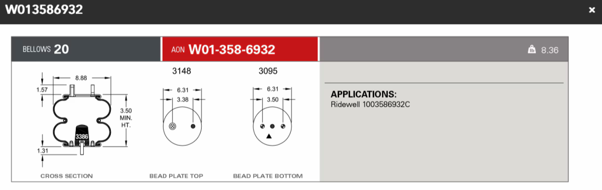 Firestone Airsping 6932