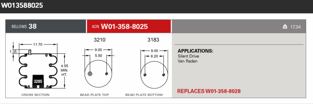 Firestone Airsping 8025
