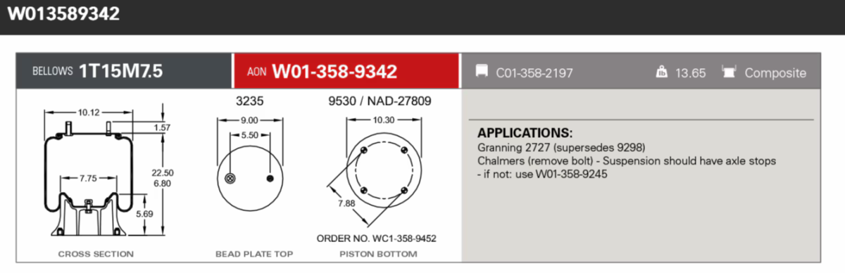Firestone Airsping 9342