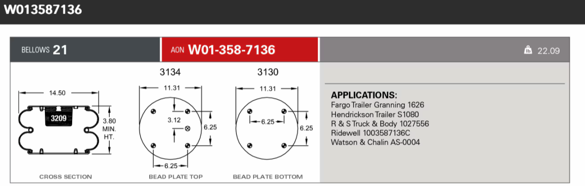 Firestone Airsping 7136