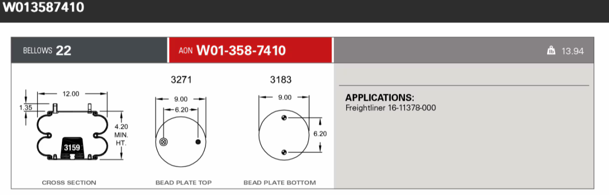 Firestone Airsping 7410