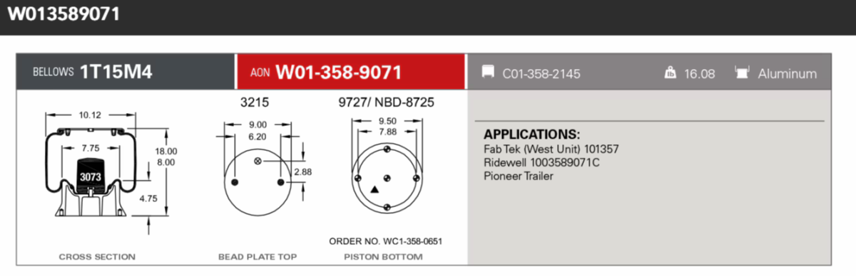 Firestone Airsping 9071
