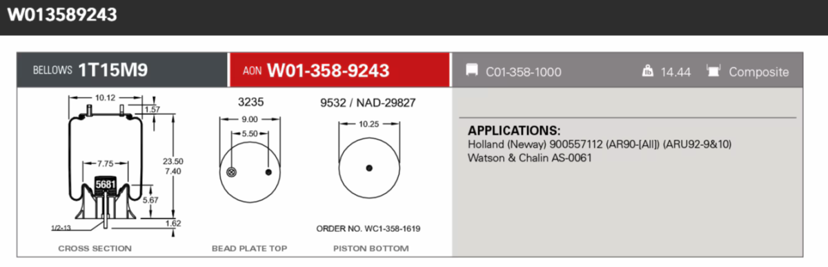 Firestone Airsping 9243