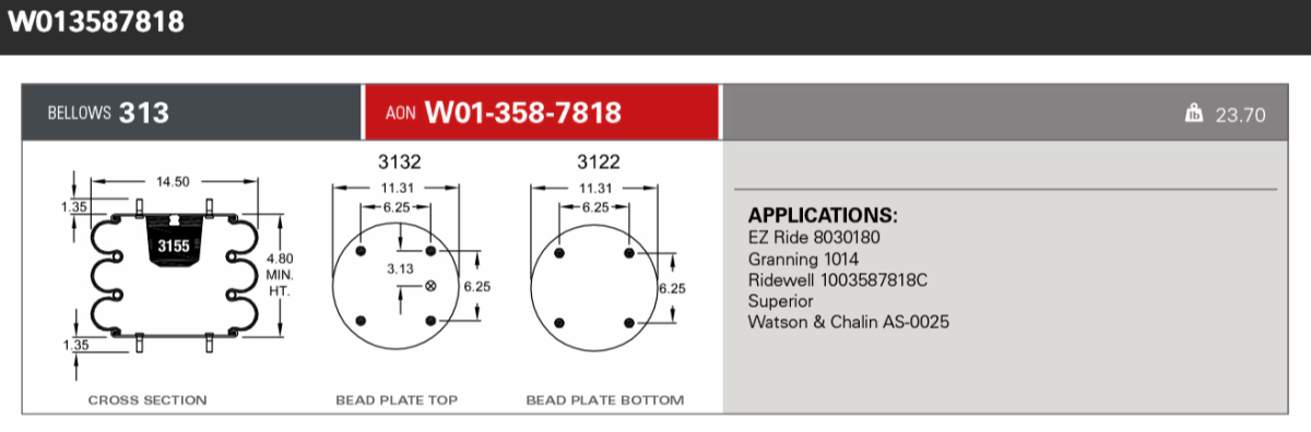 Firestone Airsping 7818