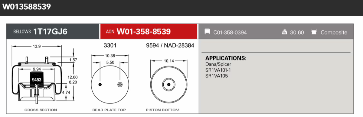 Firestone Airsping 8539