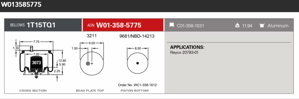 Firestone Airsping 5775