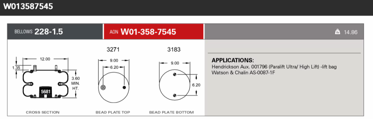 Firestone Airsping 7545