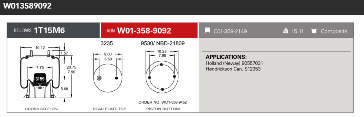 Firestone Airsping 9092