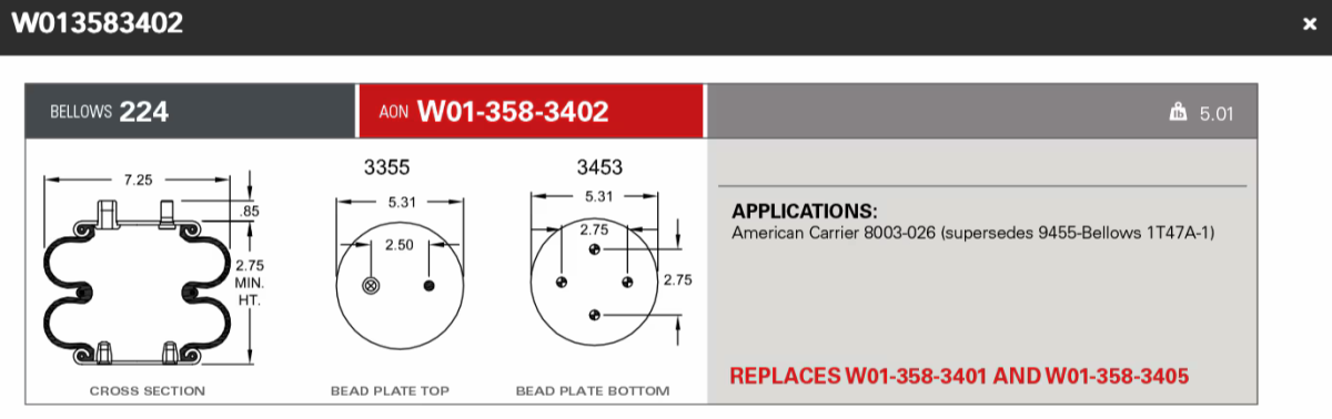 Firestone Airsping 3402
