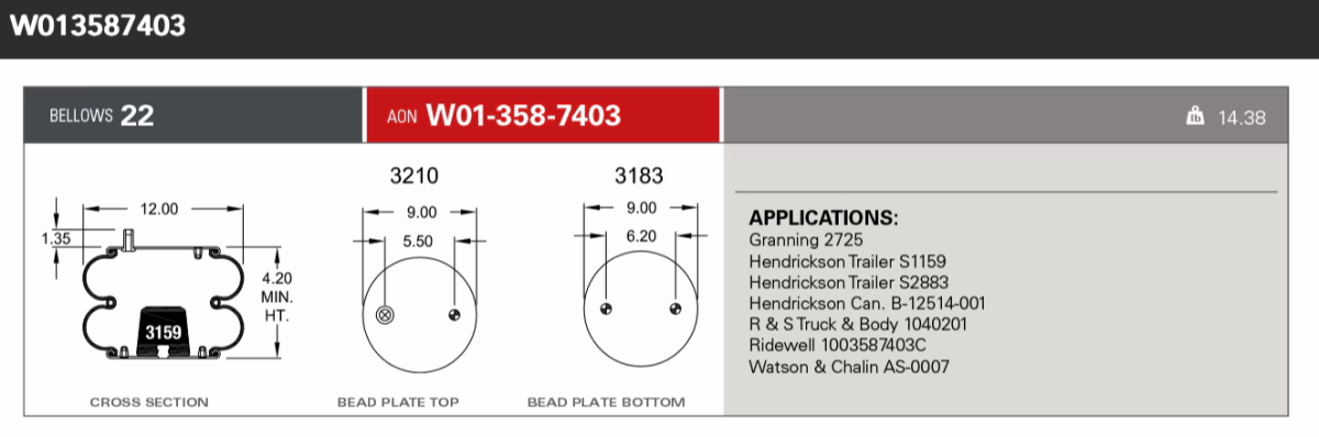 Firestone Airsping 7403